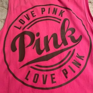 PINK tank top Size Medium